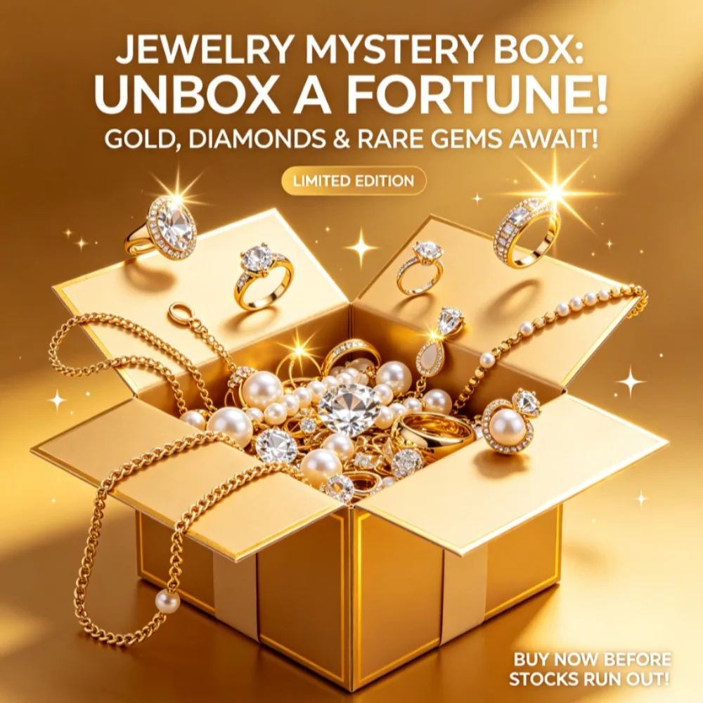 Bargain King Jewellery Mystery Blind Box Random Multi-Type Crystal Accessories Super Low Price Surprise Lucky Box Clearance Sale
Bargain King Jewellery Mystery Blind Box Random Multi-Type Crystal Accessories Super Low Price Surprise Lucky Box Clearance Sale