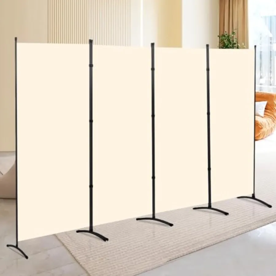 Folding Privacy Screens Feet Tall Wall Divider with Metal Frame Freestanding Room Divider for Office Bedroom Study
Folding Privacy Screens Feet Tall Wall Divider with Metal Frame Freestanding Room Divider for Office Bedroom Study
