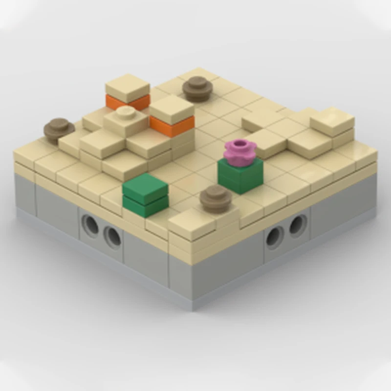 118 шт. MOC миниатюрные миниатюрные строительные блоки в мире для пустыни, рождественский подарок-сюрприз, практические образовательные 
118 шт. MOC миниатюрные миниатюрные строительные блоки в мире для пустыни, рождественский подарок-сюрприз, практические образовательные