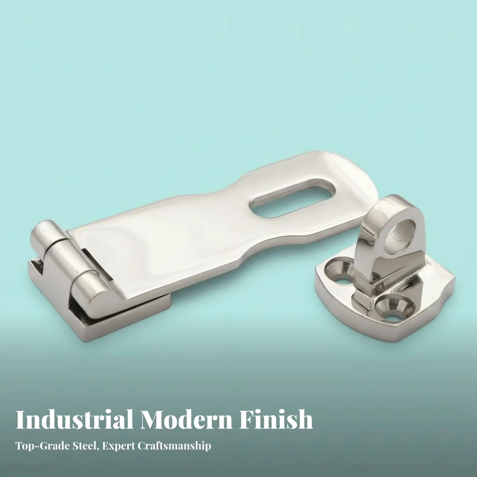 316 Stainless Steel Safety Hasp Saltwater Grade Hasp Latch Security Hardware Rustproof Mirror Polished Finish
316 Stainless Steel Safety Hasp Saltwater Grade Hasp Latch Security Hardware Rustproof Mirror Polished Finish