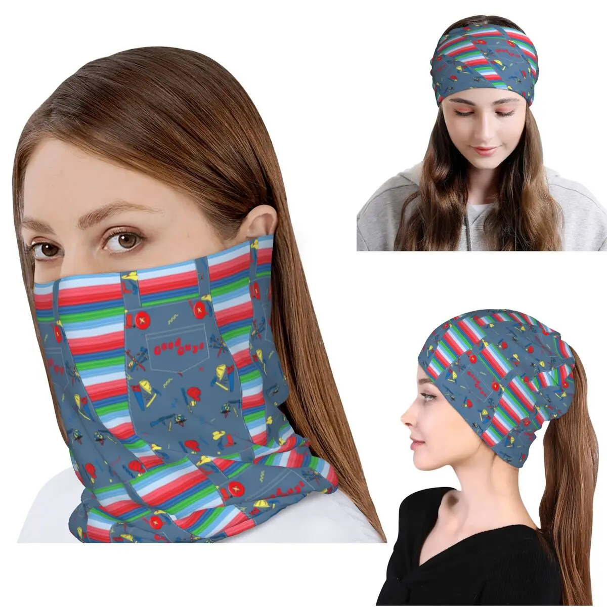 Good Guys Child's Play Chucky Killer Doll Overalls Bandana Neck Gaiter Mask Scarf Balaclava Beanies Hat Unisex Adult Washable
Good Guys Child's Play Chucky Killer Doll Overalls Bandana Neck Gaiter Mask Scarf Balaclava Beanies Hat Unisex Adult Washable