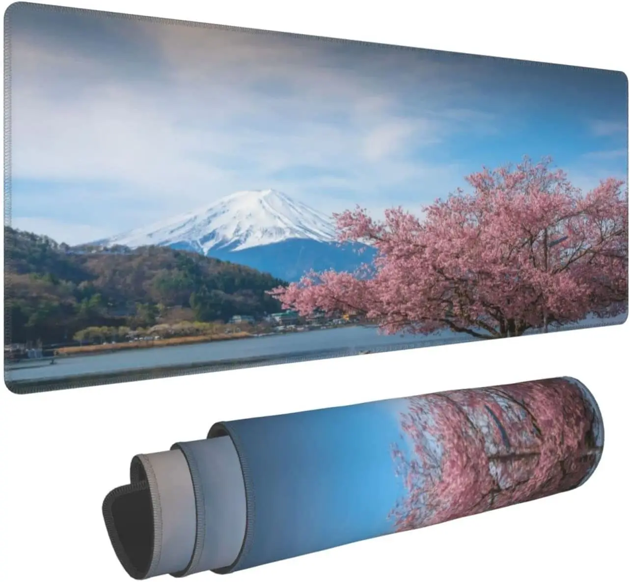 Mouse Pad Large Keyboard Mouse Pad Mount - Fuji and Cherry Blossoms - 31.5x11.8 inch Gaming Mouse Pad XXL Mouse Pad Mouse Pad
Mouse Pad Large Keyboard Mouse Pad Mount - Fuji and Cherry Blossoms - 31.5x11.8 inch Gaming Mouse Pad XXL Mouse Pad Mouse Pad