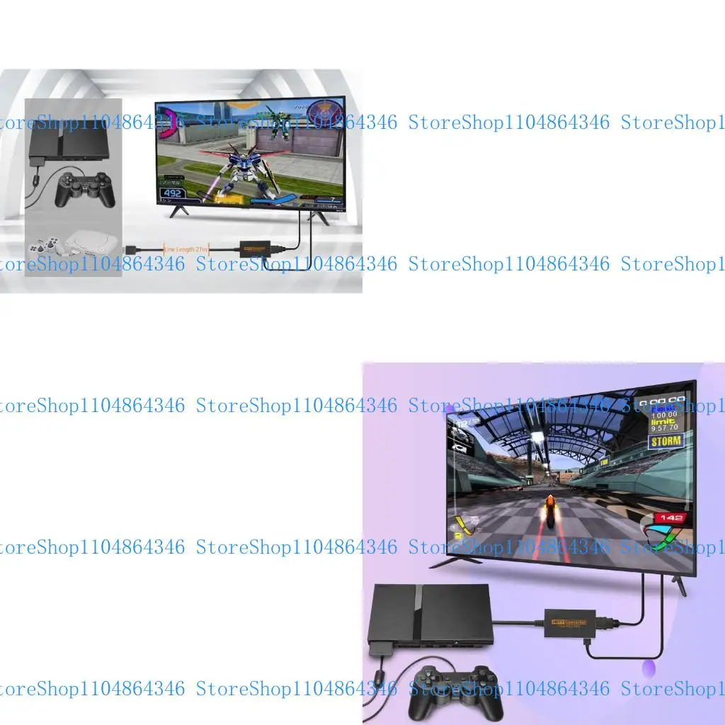 5ASD Video Converter Adapter Adapter с USB -кабелем для консоли /ps1
5ASD Video Converter Adapter Adapter с USB -кабелем для консоли /ps1