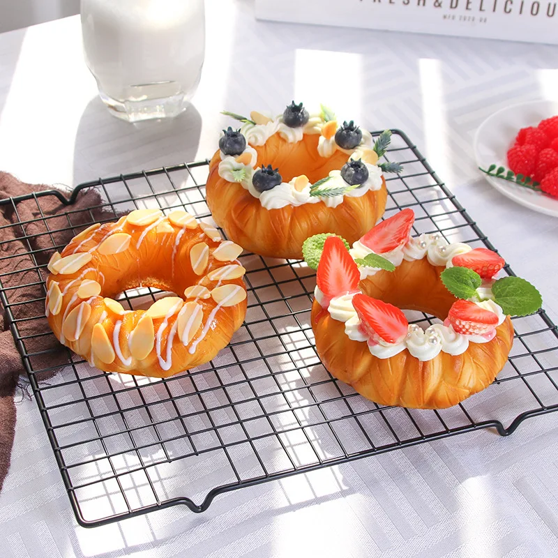 Artificial Fruit Cake Donut Bread Food Model Simulation Baking Store Photography Props Decorations Ornaments Home Decor
Artificial Fruit Cake Donut Bread Food Model Simulation Baking Store Photography Props Decorations Ornaments Home Decor