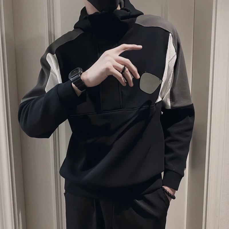 2022 Men's Spring Autumn New Long Sleeve Hooded Sweatshirt Men Patchwork Hoodies Tops Male Casual Hoody Pullover Tops G334
2022 Men's Spring Autumn New Long Sleeve Hooded Sweatshirt Men Patchwork Hoodies Tops Male Casual Hoody Pullover Tops G334