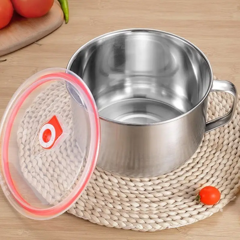 Large Size Stainless Steel Thickened Lunch Box Double Layer round Fast Food Cup Bento Box Instant Noodle Bowl Partitioned Mea...
Large Size Stainless Steel Thickened Lunch Box Double Layer round Fast Food Cup Bento Box Instant Noodle Bowl Partitioned Mea...