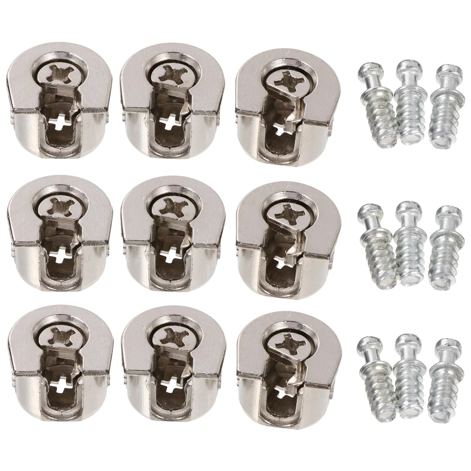 10Pcs Eccentric Furniture Connectors Anti-Rust Alloy Cam Fittings Cabinet Furniture Panel Assembly Connection Fasteners
10Pcs Eccentric Furniture Connectors Anti-Rust Alloy Cam Fittings Cabinet Furniture Panel Assembly Connection Fasteners