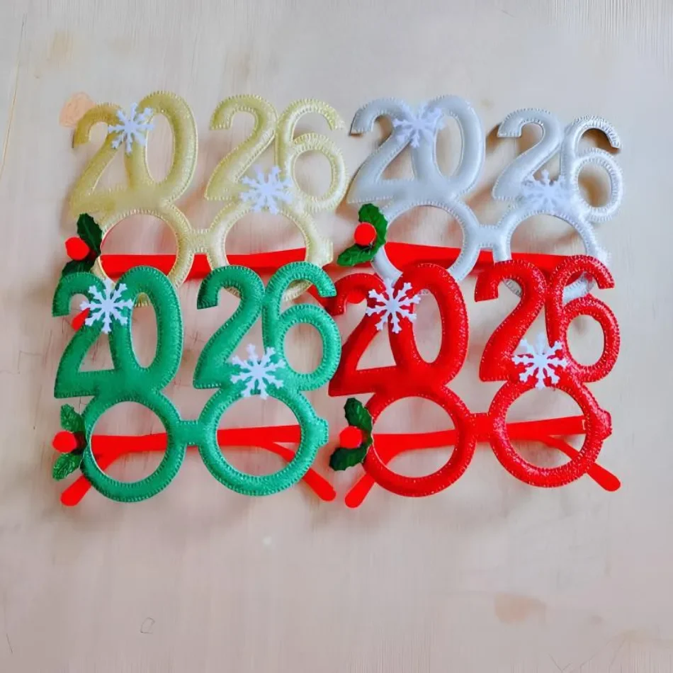 2026 New Year Eve Glasses Happy New Year Party Photo Booth Prop Christmas Ornaments Kids Navidad Gifts Party Decoration HP01
2026 New Year Eve Glasses Happy New Year Party Photo Booth Prop Christmas Ornaments Kids Navidad Gifts Party Decoration HP01