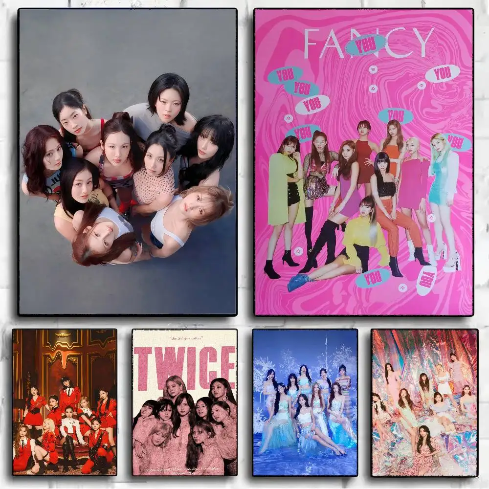 Canvas Painting Kpop T-twice Vintage Posters Sticky Retro Kraft Paper Sticker DIY Room Bar Cafe Kawaii Room Decor
Canvas Painting Kpop T-twice Vintage Posters Sticky Retro Kraft Paper Sticker DIY Room Bar Cafe Kawaii Room Decor