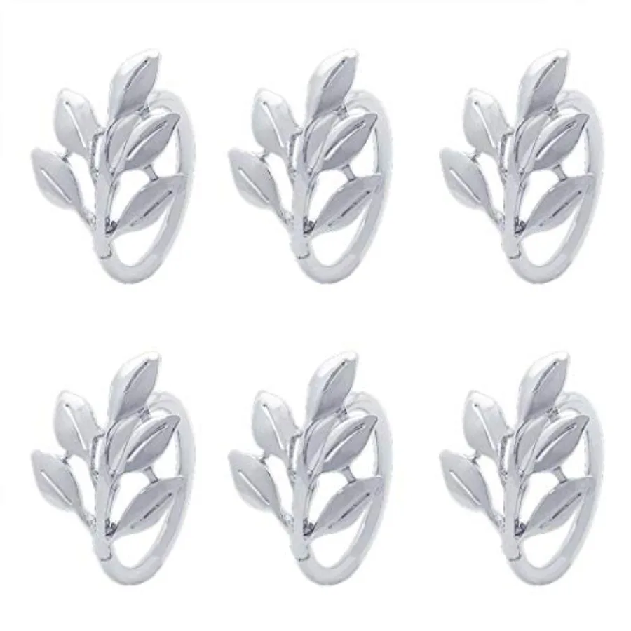 Набор колец для салфеток из сплава, 6-листные держатели для салфеток, украшение стола для свадьбы, праздника, семьи, банкета, ужина, вечеринки, подарок Sil
Набор колец для салфеток из сплава, 6-листные держатели для салфеток, украшение стола для свадьбы, праздника, семьи, банкета, ужина, вечеринки, подарок Sil