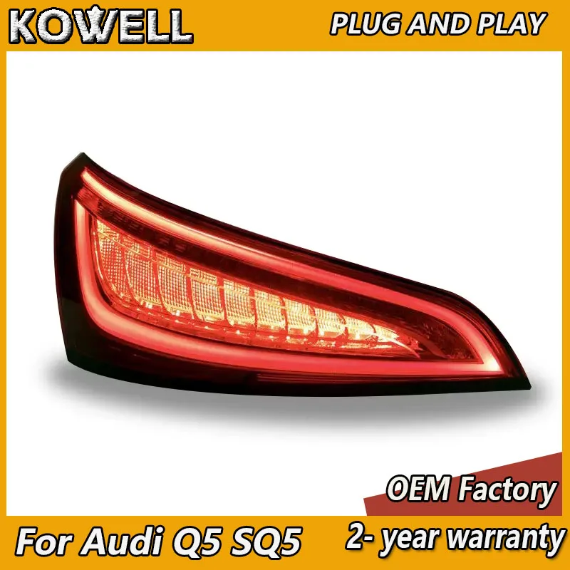 Car Styling for Audi Q5 Tail Light 2008-2018 SQ5 Tail Light 8R DRL+Turn Signal+Brake+Fog+Reversing
Car Styling for Audi Q5 Tail Light 2008-2018 SQ5 Tail Light 8R DRL+Turn Signal+Brake+Fog+Reversing