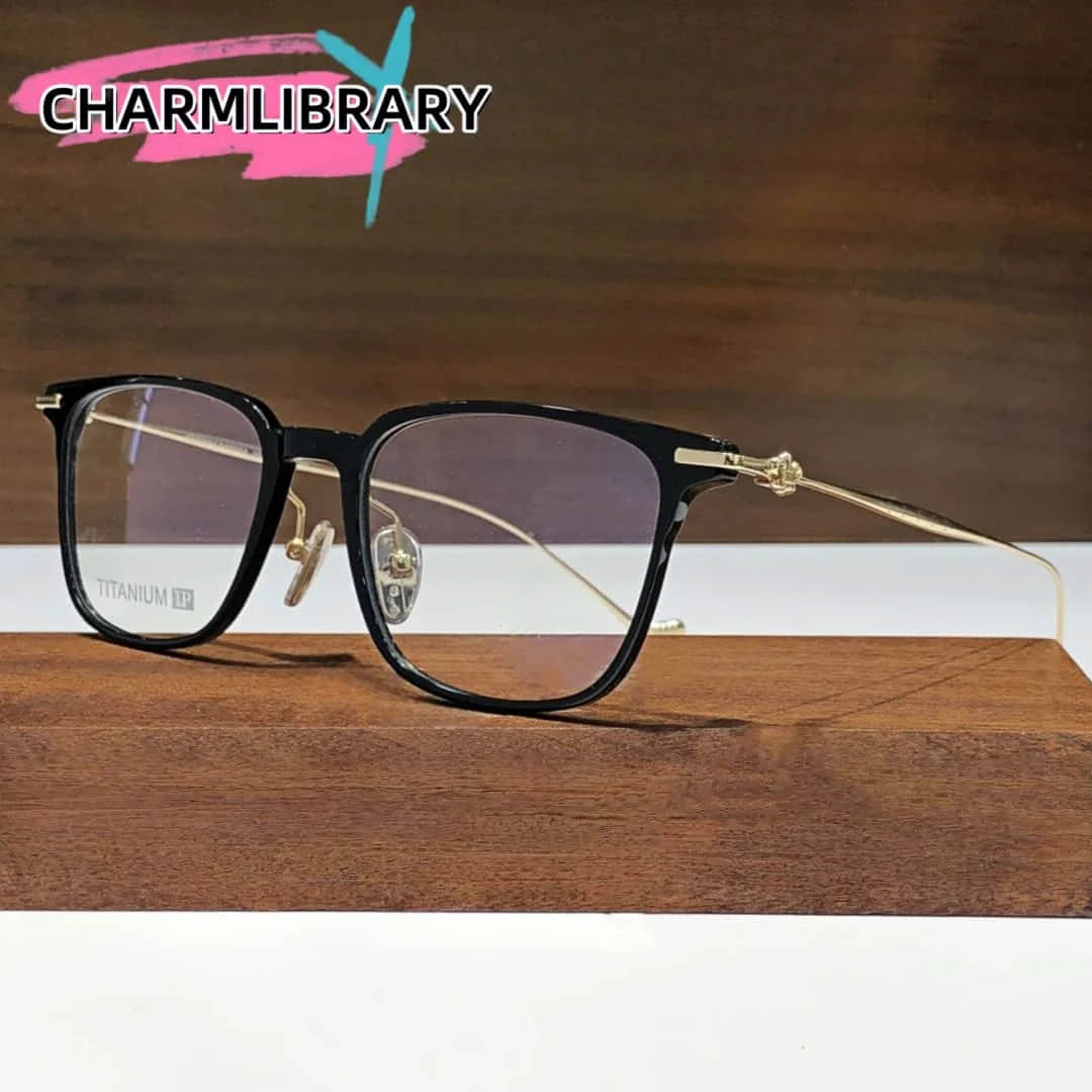 2025 New Fashionable Square Eyeglasses Luxury Designer Men's and Women's Titanium Alloy Optical Prescription Read Glasses Frame
2025 New Fashionable Square Eyeglasses Luxury Designer Men's and Women's Titanium Alloy Optical Prescription Read Glasses Frame