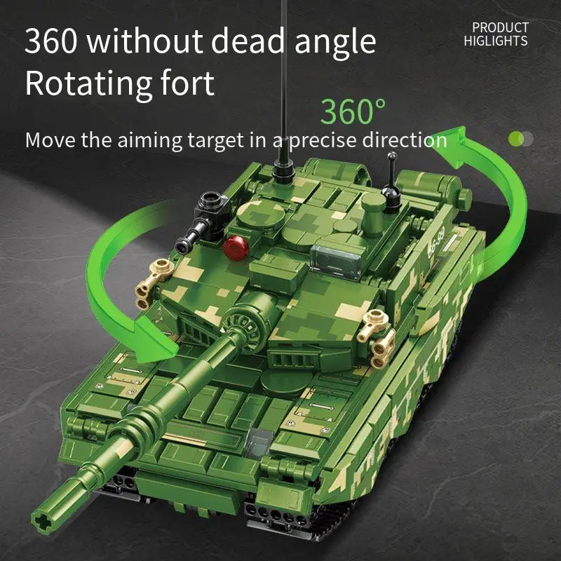 99A main battle tank building block toy set for boys, military weapon tank model kit for children
99A main battle tank building block toy set for boys, military weapon tank model kit for children