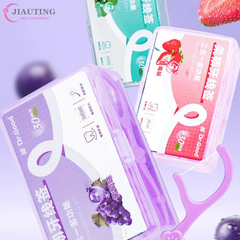 30 шт./кор., тампон для зубной нити для взрослых со вкусом фруктов, портативный и плавный чистящий палочок для зубной нити, чистка полости рта, дома
30 шт./кор., тампон для зубной нити для взрослых со вкусом фруктов, портативный и плавный чистящий палочок для зубной нити, чистка полости рта, дома