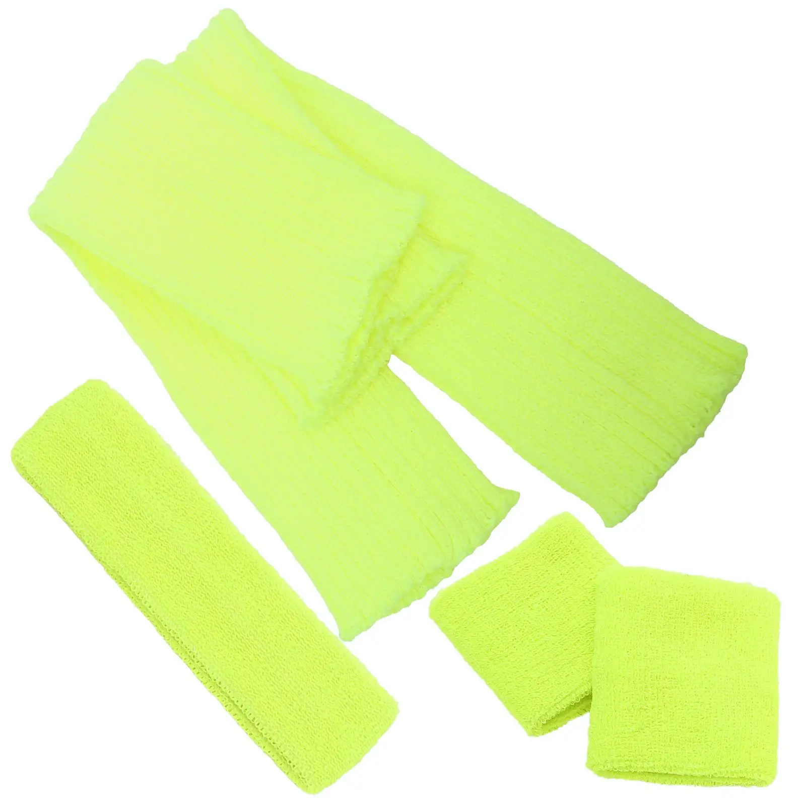 4pcs Fluorescent Yellow Sweatb s Set Elastic Gym Headb s for Women Men Workout Yoga Running Leg Warmers Sports Outfit
4pcs Fluorescent Yellow Sweatb s Set Elastic Gym Headb s for Women Men Workout Yoga Running Leg Warmers Sports Outfit