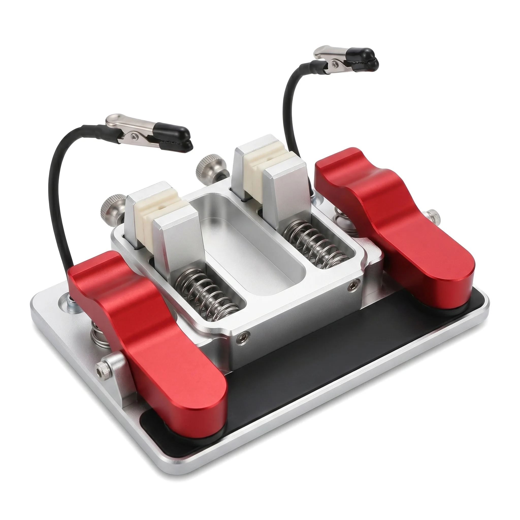 Multi-Function Helping Hands Heat-Resistant Clamp Fixing Fixture Alligator Clips For LED PCB Circuit Repair Soldering Station
Multi-Function Helping Hands Heat-Resistant Clamp Fixing Fixture Alligator Clips For LED PCB Circuit Repair Soldering Station
