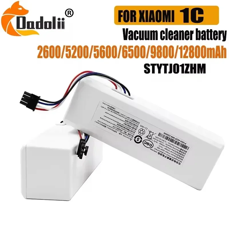 100% Original Replacement Battery For Xiaomi Robot 1C P1904-4S1P-MM Mijia STYTJ01ZHM Vacuum Cleaner Sweeping Mopping Robot G1
100% Original Replacement Battery For Xiaomi Robot 1C P1904-4S1P-MM Mijia STYTJ01ZHM Vacuum Cleaner Sweeping Mopping Robot G1