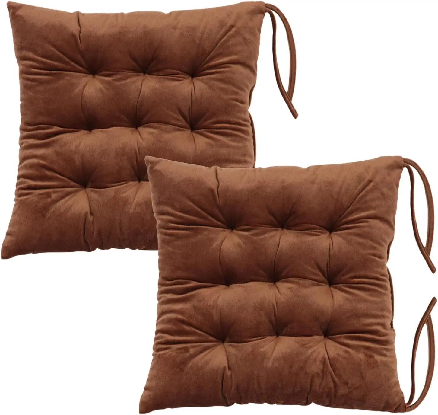 2 Pa Square Seat Cushion Chair Pads For Kitchen Dining Chairs, Soft Comfort Velvet Chair Mat Pillow Cushions With Ties For
2 Pa Square Seat Cushion Chair Pads For Kitchen Dining Chairs, Soft Comfort Velvet Chair Mat Pillow Cushions With Ties For