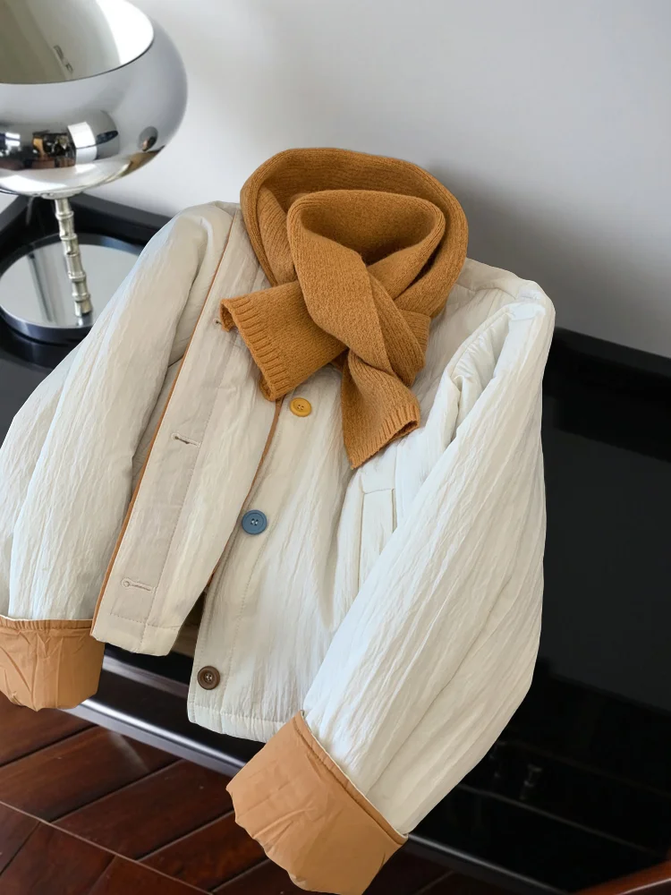 Корейский дизайн Sense Color Blo круглый Ne Хлопок Jaet на одной пуговице для женщин и мужчин осень-зима небольшого размера Faionable Ver...
Корейский дизайн Sense Color Blo круглый Ne Хлопок Jaet на одной пуговице для женщин и мужчин осень-зима небольшого размера Faionable Ver...