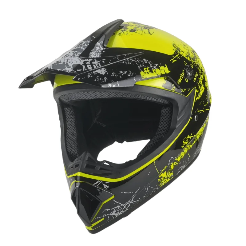 Unisex Off-Road Motorcycle Full Helmet Safety Cover 225 Yellow 16 Travel Personality Motocross Bike Headgear Protection
Unisex Off-Road Motorcycle Full Helmet Safety Cover 225 Yellow 16 Travel Personality Motocross Bike Headgear Protection