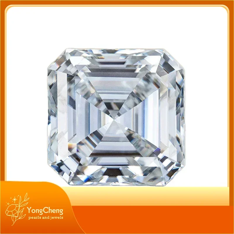 Moissanite Stone Asscher Cut Top D Color VVS1 Advanced Jewel Rings Earring Material Pass Diamond Tester With GRA Certificate
Moissanite Stone Asscher Cut Top D Color VVS1 Advanced Jewel Rings Earring Material Pass Diamond Tester With GRA Certificate