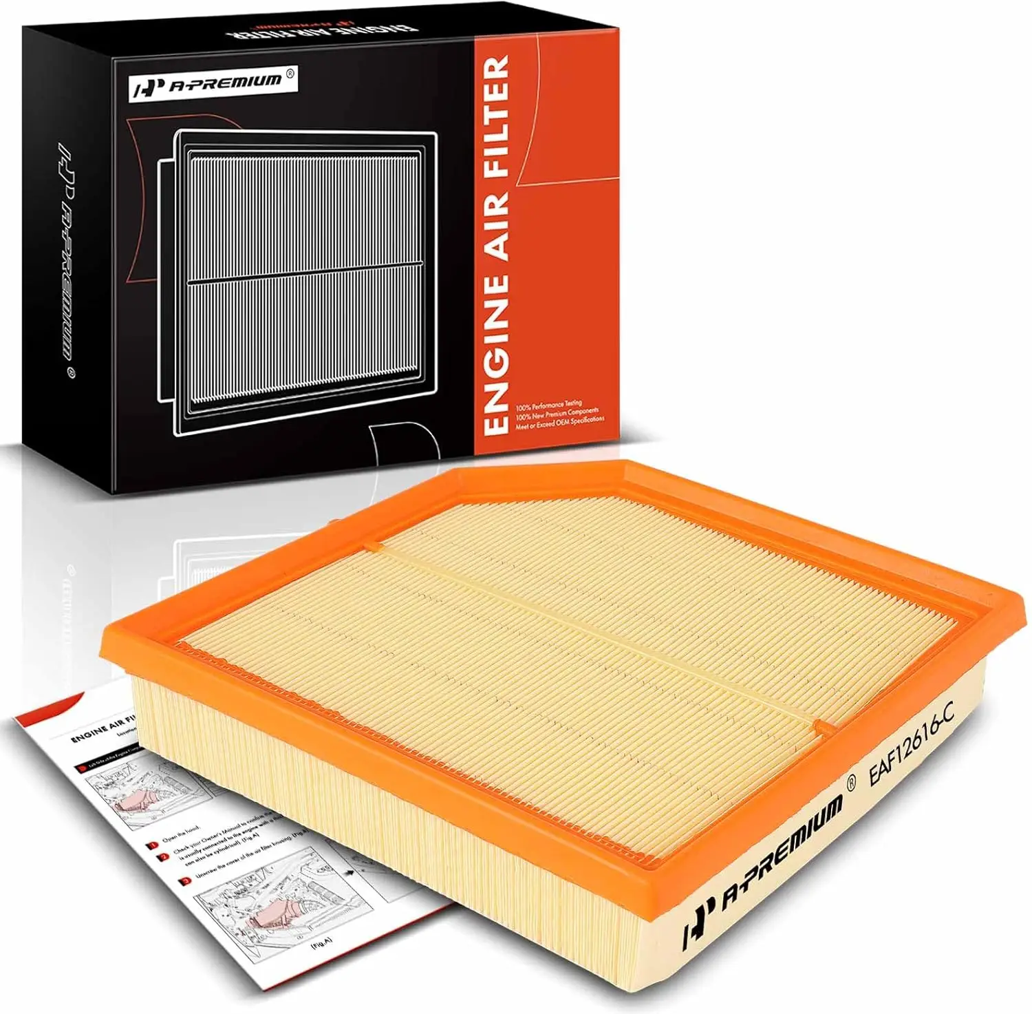 Передний воздушный фильтр двигателя, совместимый с Volvo XC40 2019-2024 2.0L, замена # 31474521
Передний воздушный фильтр двигателя, совместимый с Volvo XC40 2019-2024 2.0L, замена # 31474521