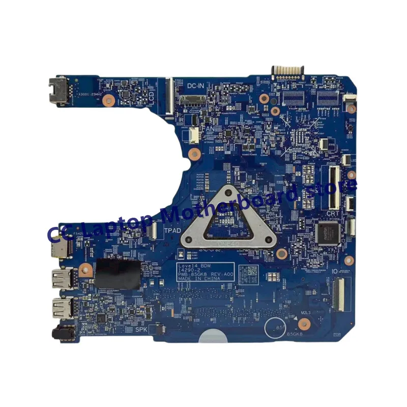 14290-2 Mainboard For DELL Latitude 3460 3560 Laptop Motherboard With I3/I5-5th Gen CPU 100% Fully Tested Working Well
14290-2 Mainboard For DELL Latitude 3460 3560 Laptop Motherboard With I3/I5-5th Gen CPU 100% Fully Tested Working Well