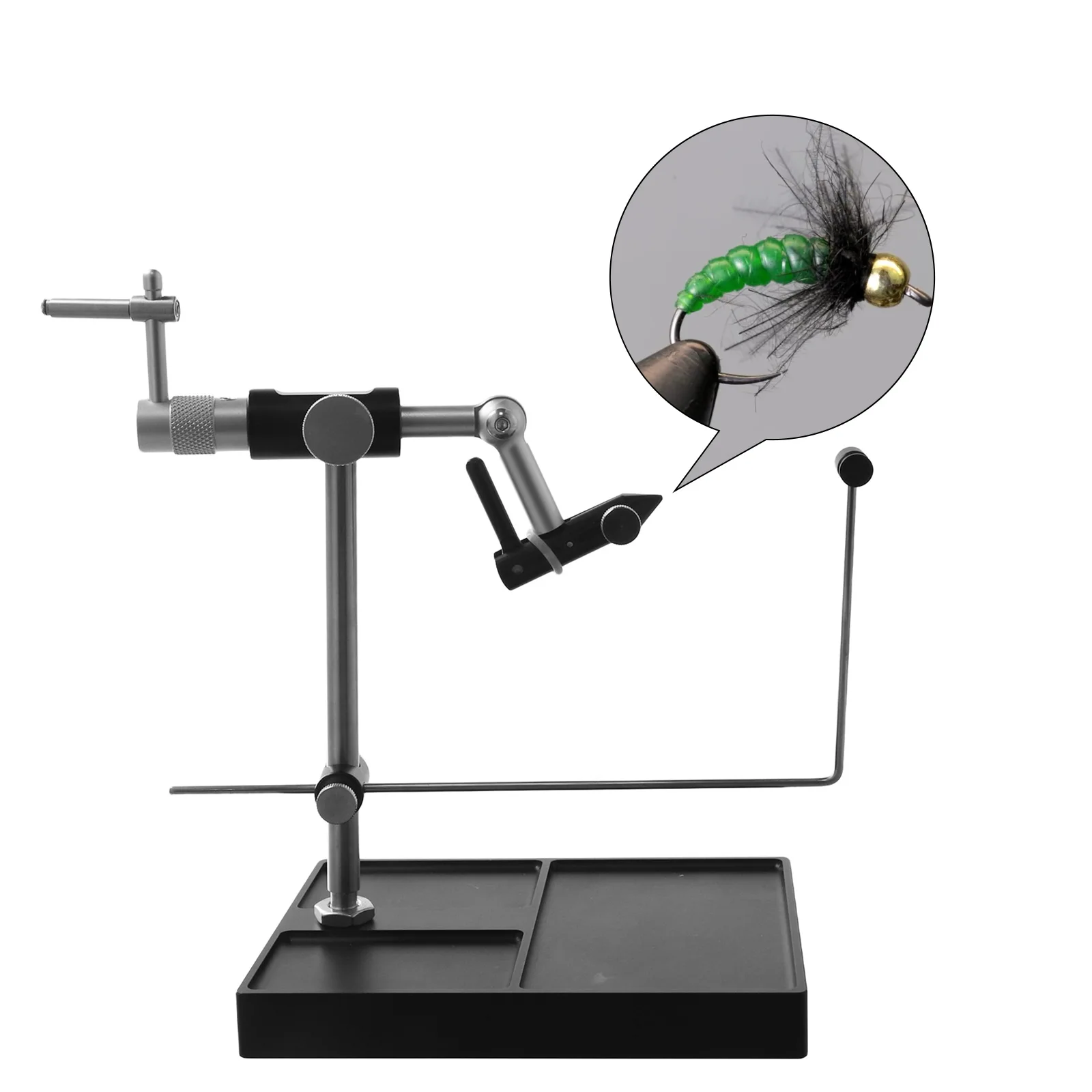 Explore the World of Fly Tying with this Fly Tying Vise Craft Flies like a Pro Unleash Your Creativity on the Water 
Explore the World of Fly Tying with this Fly Tying Vise Craft Flies like a Pro Unleash Your Creativity on the Water