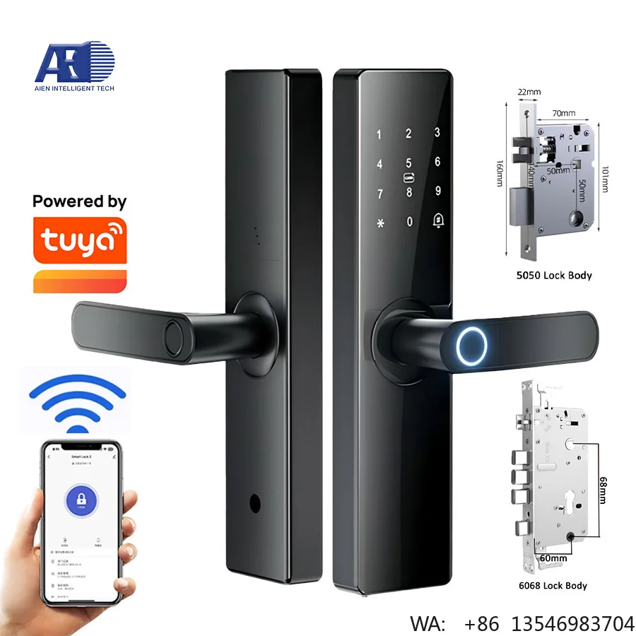 Factory Priced Smart WiFi Digital Door Lock Aluminum Alloy 6068 Code Fingerprint Digit Handle for Wood Other Materials Cloud
Factory Priced Smart WiFi Digital Door Lock Aluminum Alloy 6068 Code Fingerprint Digit Handle for Wood Other Materials Cloud