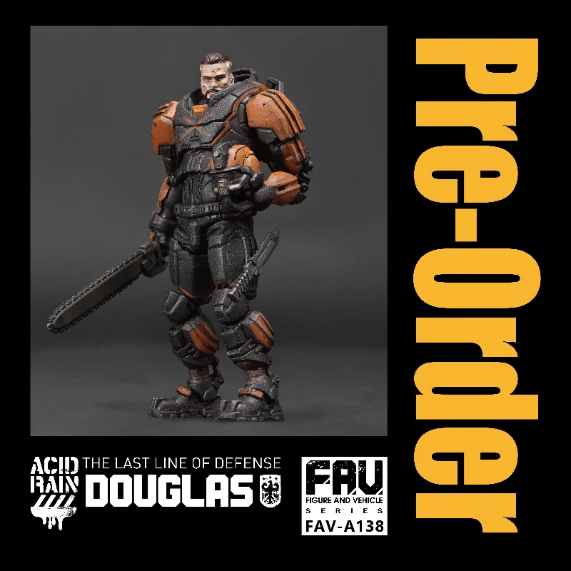 In Stock Acid Rain War 1:18 FAV-A138 Douglas A139 Wolfhound Lieutenant A140 Cinder Shadow Wraith Action Figure Toy Collection
In Stock Acid Rain War 1:18 FAV-A138 Douglas A139 Wolfhound Lieutenant A140 Cinder Shadow Wraith Action Figure Toy Collection