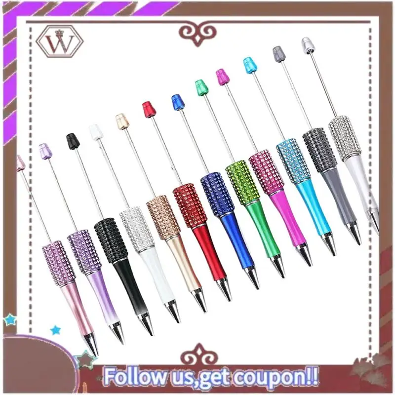 ABBG-12 Piece Diamond Beaded Pen DIY Colorful Beadable Ballpoint Pens As Shown Plastic For Writing School Office Supplies
ABBG-12 Piece Diamond Beaded Pen DIY Colorful Beadable Ballpoint Pens As Shown Plastic For Writing School Office Supplies