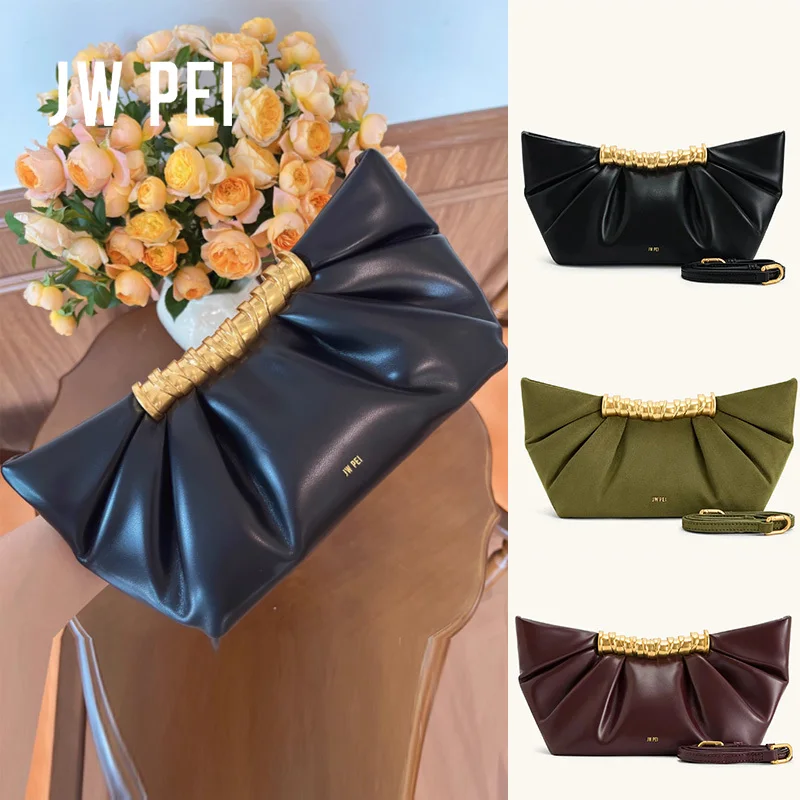JW PEI 2026 NEW Leia French Style Pleated Shoulder Bag Mini Metal Chain Crossbody Purse Elegant Banquet Evening Party Bag
JW PEI 2026 NEW Leia French Style Pleated Shoulder Bag Mini Metal Chain Crossbody Purse Elegant Banquet Evening Party Bag