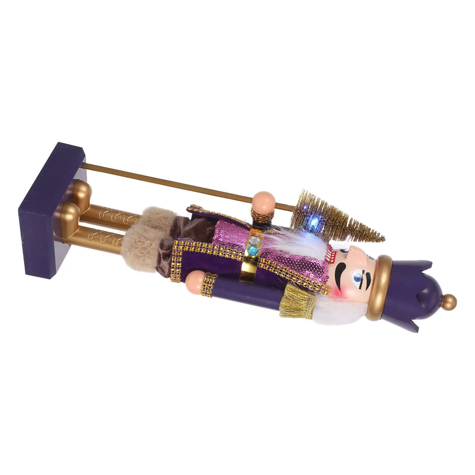 Lighted 15.7 Inch Nutcracker Soldier Statue - Reusable Plastic Christmas Decoration with Melody - Ideal Festival Mantel and
Lighted 15.7 Inch Nutcracker Soldier Statue - Reusable Plastic Christmas Decoration with Melody - Ideal Festival Mantel and