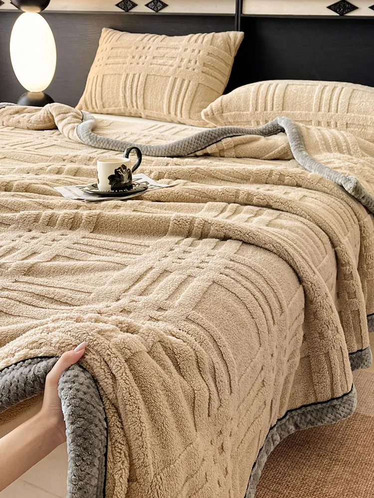 Indigo Winter Thiened Woolen Blanket Milk Velvet Bed Covering Office Nap Blanket Sofa Cover Blanket Modern Simple Sle ...
Indigo Winter Thiened Woolen Blanket Milk Velvet Bed Covering Office Nap Blanket Sofa Cover Blanket Modern Simple Sle ...