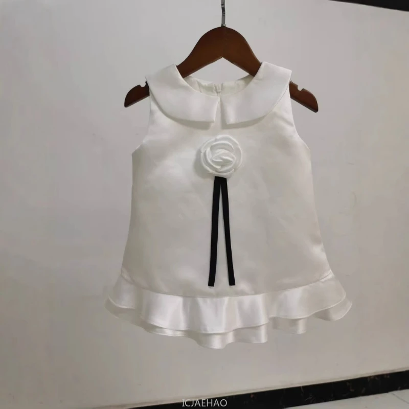 2025 New White Baby Girls Princess Dress Sleeveless Birthday Gown Kids Costume Elegant Party Outfit Children Vestido Costume
2025 New White Baby Girls Princess Dress Sleeveless Birthday Gown Kids Costume Elegant Party Outfit Children Vestido Costume