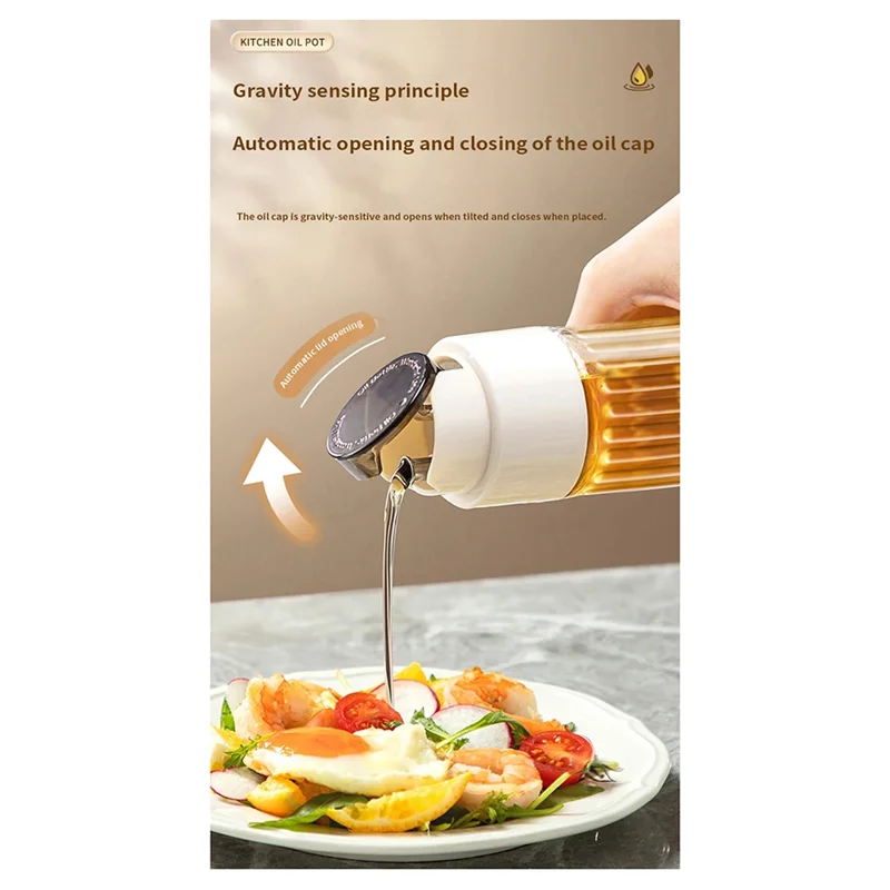 B97A-Automatic Opening And Closing Oil Pot With Leak Proof, Household Soy Sauce Bottle
B97A-Automatic Opening And Closing Oil Pot With Leak Proof, Household Soy Sauce Bottle