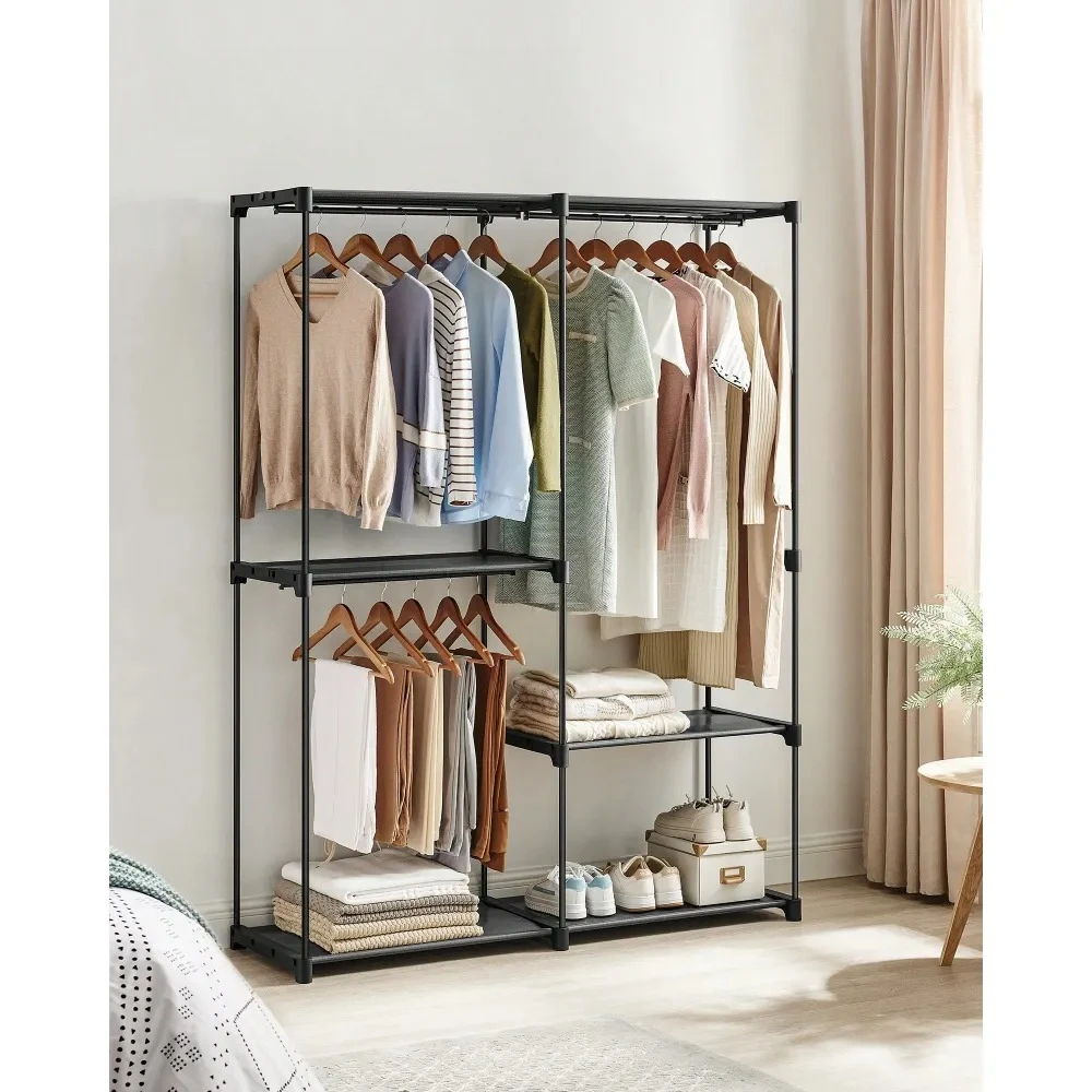 Portable Closet, Freestanding Closet Organizer, Clothes Rack With Shelves, Hanging Rods, Storage Organizer, For Cloakroom, Bedr
Portable Closet, Freestanding Closet Organizer, Clothes Rack With Shelves, Hanging Rods, Storage Organizer, For Cloakroom, Bedr