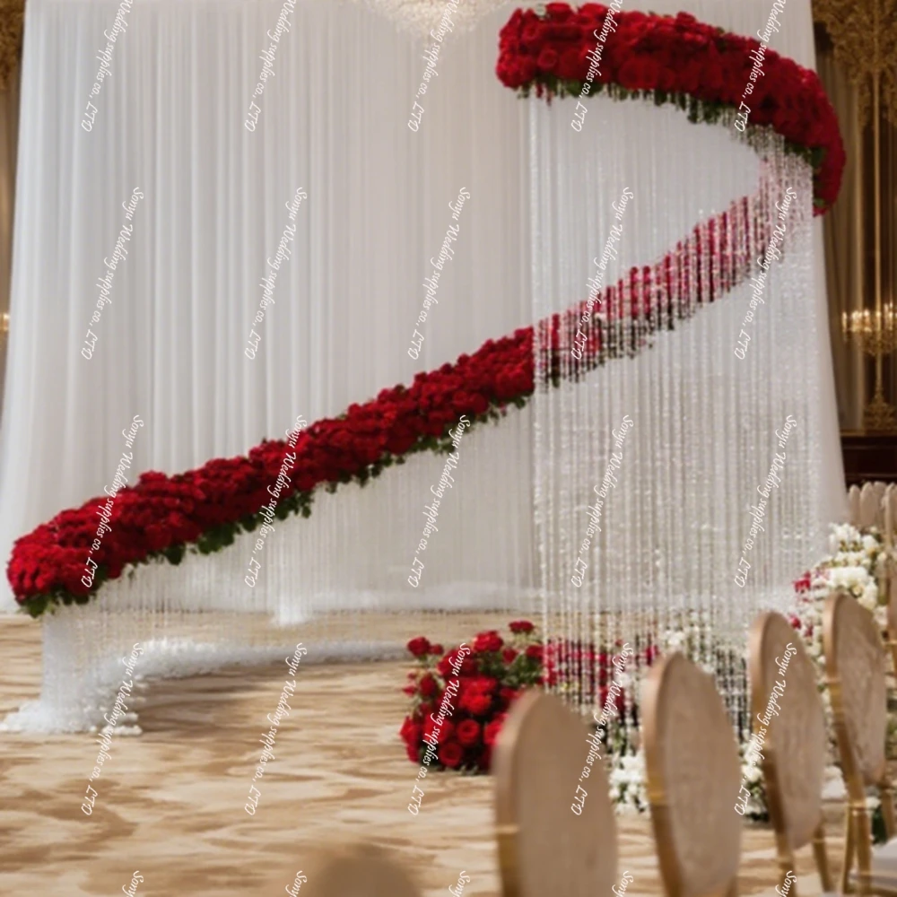 with bead)curve shape metal acrylic bead backdrop Hollow Out White Golden Metal Gate Door Stand Backdrop Wedding
with bead)curve shape metal acrylic bead backdrop Hollow Out White Golden Metal Gate Door Stand Backdrop Wedding