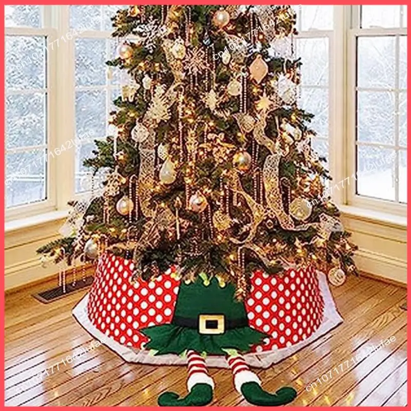 B52C 1 PCS Tree Elf Collar With PC Boards Elf Leg Tree Ring Bottom Decoration Cute Tree Stand Cover Holiday Supplies
B52C 1 PCS Tree Elf Collar With PC Boards Elf Leg Tree Ring Bottom Decoration Cute Tree Stand Cover Holiday Supplies