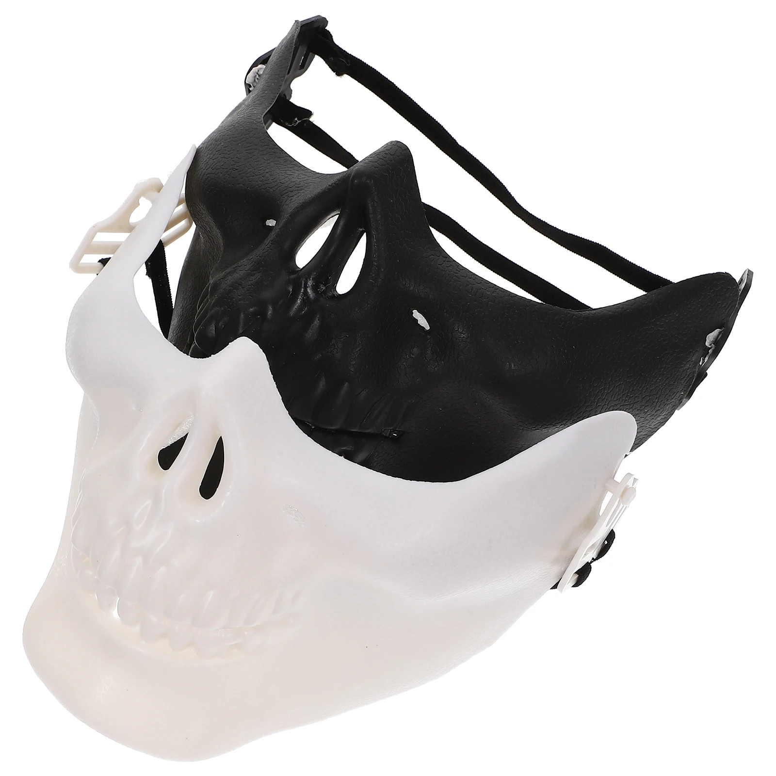 2 pcs Full Face Mask Black White Halloween Scary Ghost Adult Masquerade Party CS Game Protective Masks Durability
2 pcs Full Face Mask Black White Halloween Scary Ghost Adult Masquerade Party CS Game Protective Masks Durability