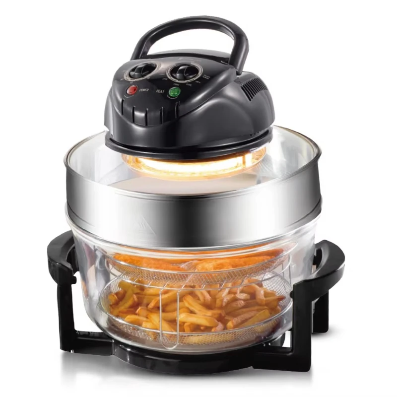 Performance Oil - FreeCountertop 12L Glass Bowl Infrared Convection Halogen Oven with Rack and Grill
Performance Oil - FreeCountertop 12L Glass Bowl Infrared Convection Halogen Oven with Rack and Grill