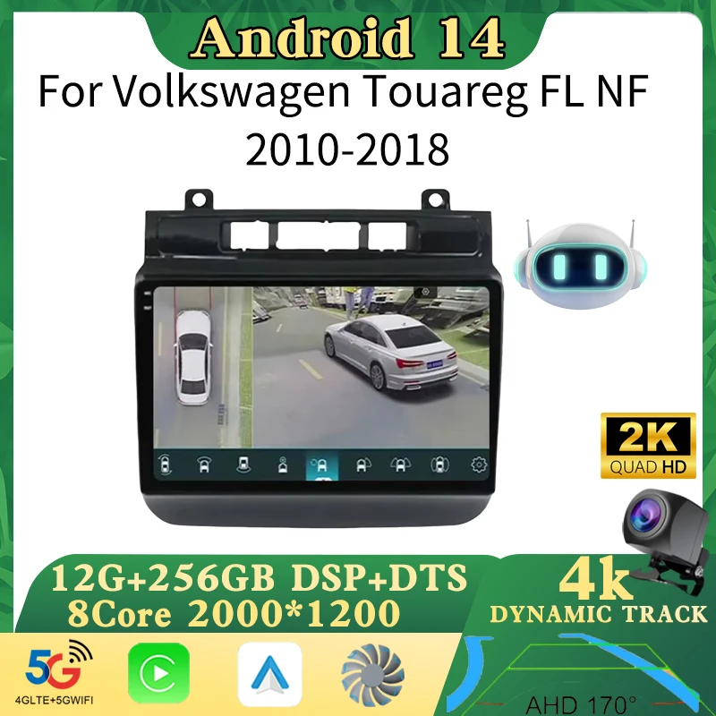 Android 14 Car Radio For Volkswagen Touareg FL NF 2010 - 2018 Multimedia Video Player Navigation Stereo GPS WIFI 4G No 2din DVD 
Android 14 Car Radio For Volkswagen Touareg FL NF 2010 - 2018 Multimedia Video Player Navigation Stereo GPS WIFI 4G No 2din DVD