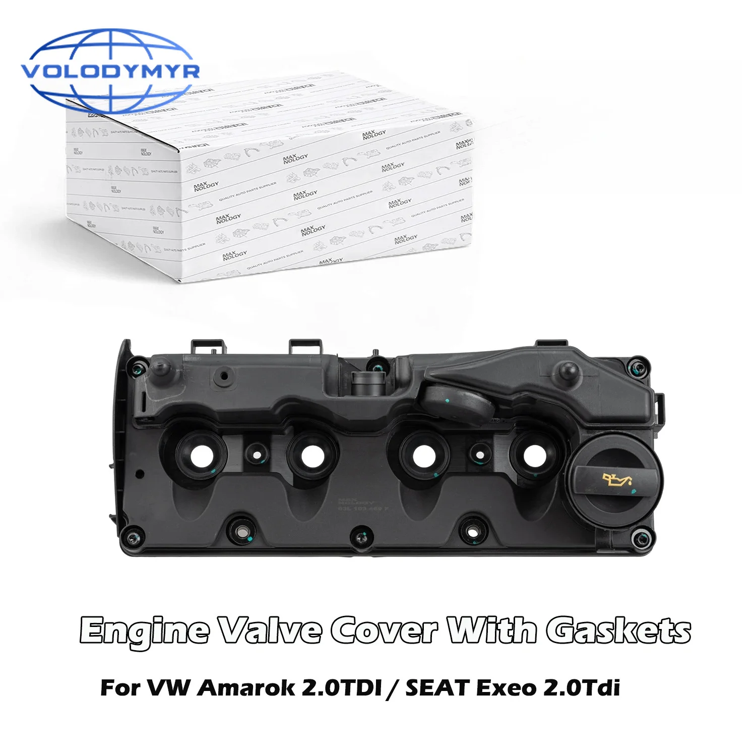 Deisel Engine Valve Cover with Gasket 03L103469F,03L103483C For VW Amarok,Croftea,30-35/30-50 2.0TDI / SEAT Exeo ST 2.0TDI
Deisel Engine Valve Cover with Gasket 03L103469F,03L103483C For VW Amarok,Croftea,30-35/30-50 2.0TDI / SEAT Exeo ST 2.0TDI