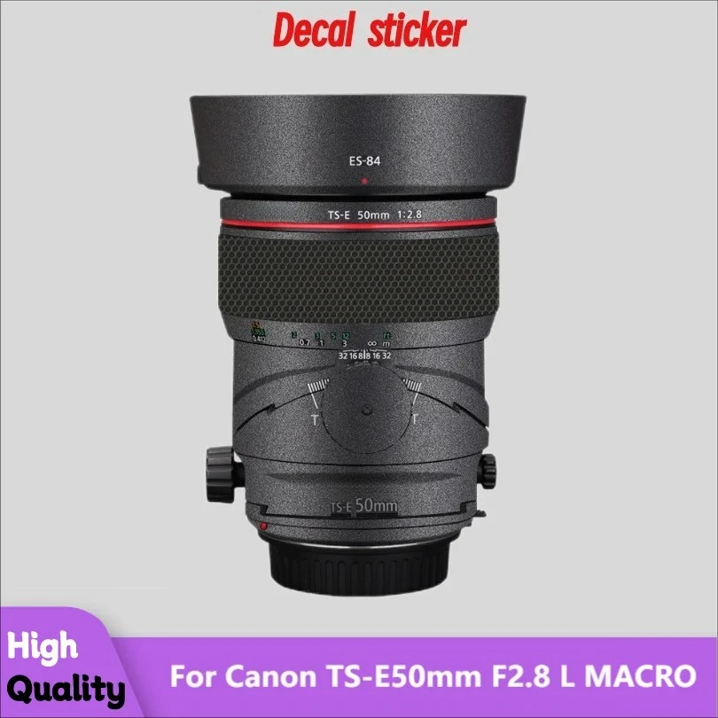 Для Canon TS-E50mm F2.8 L MACRO наклейка на корпус объектива защитная наклейка на кожу виниловая пленка защитное покрытие от царапин
Для Canon TS-E50mm F2.8 L MACRO наклейка на корпус объектива защитная наклейка на кожу виниловая пленка защитное покрытие от царапин