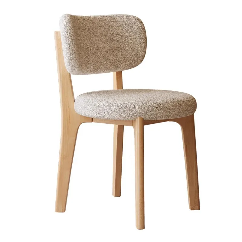 #Light Luxury Italian Solid Wood Upholstered Cloth Dining Chair Backrest Modern Simple Design for Small
#Light Luxury Italian Solid Wood Upholstered Cloth Dining Chair Backrest Modern Simple Design for Small