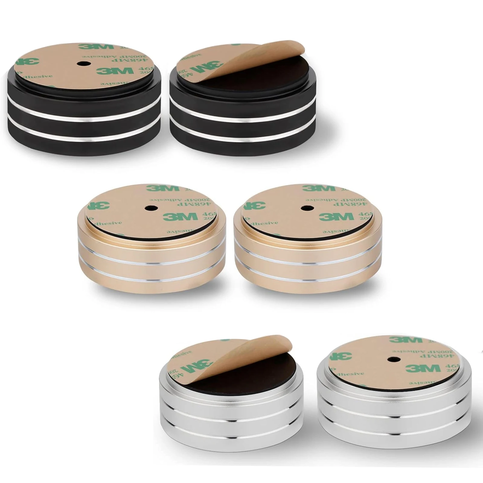 High-end 58x22mm Full Aluminum Amplifier Speaker Isolation Feet Turntable Monitor CD DAC Radio Vibration Stand Pad Base
High-end 58x22mm Full Aluminum Amplifier Speaker Isolation Feet Turntable Monitor CD DAC Radio Vibration Stand Pad Base