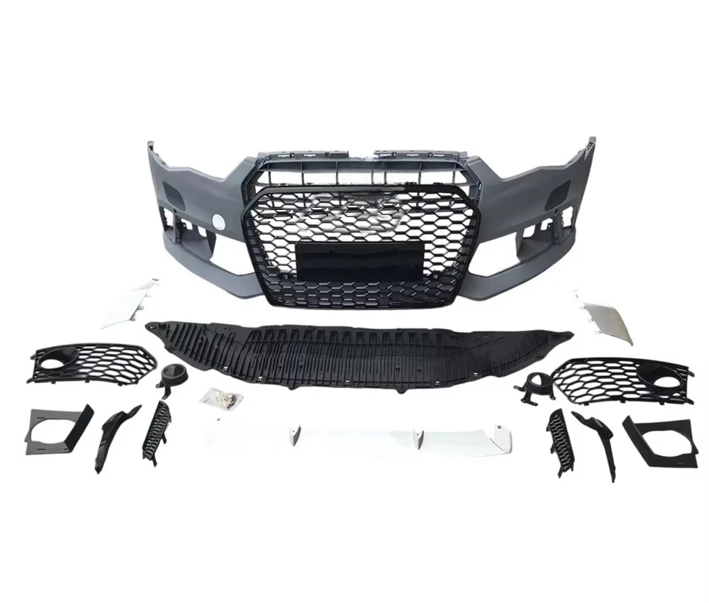 STLF Car 2016 -2018 A6 S6 Front Bumper Body Kit RS6 Style Look With Grille for Audis A6 S6 C7.5 2016 2017 2018
STLF Car 2016 -2018 A6 S6 Front Bumper Body Kit RS6 Style Look With Grille for Audis A6 S6 C7.5 2016 2017 2018