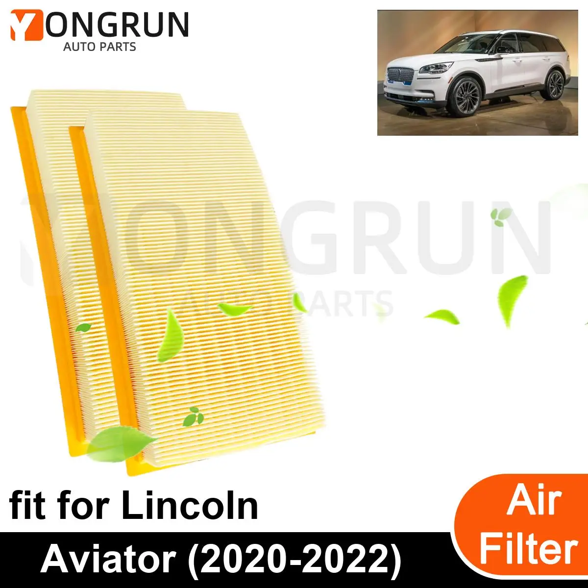 Новые автомобильные фильтры двигателя, 2 шт., для модели 2020-2022 Lincoln Aviator, автомобильные аксессуары OEM CA10242 7T4Z-9601-A
Новые автомобильные фильтры двигателя, 2 шт., для модели 2020-2022 Lincoln Aviator, автомобильные аксессуары OEM CA10242 7T4Z-9601-A