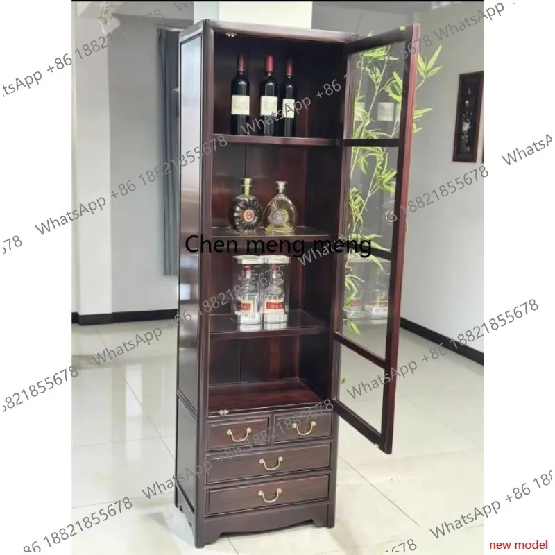 New Chinese Ebony Wine Cabinet Light Luxury Modern Simple Side Wine Cabinet Locker Safety Bar Furniture Drankenkast
New Chinese Ebony Wine Cabinet Light Luxury Modern Simple Side Wine Cabinet Locker Safety Bar Furniture Drankenkast