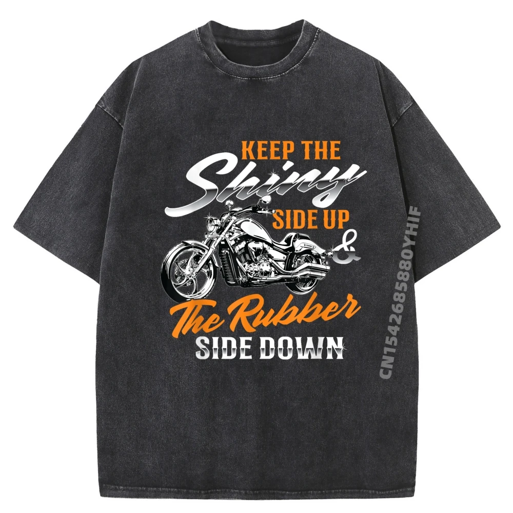 Funny Female Tops & Tees Keep The Shiny Side Up Birthday T-shirts Men Comfortable Short Sleeve Slogan Vintage Washed T Shirt
Funny Female Tops & Tees Keep The Shiny Side Up Birthday T-shirts Men Comfortable Short Sleeve Slogan Vintage Washed T Shirt
